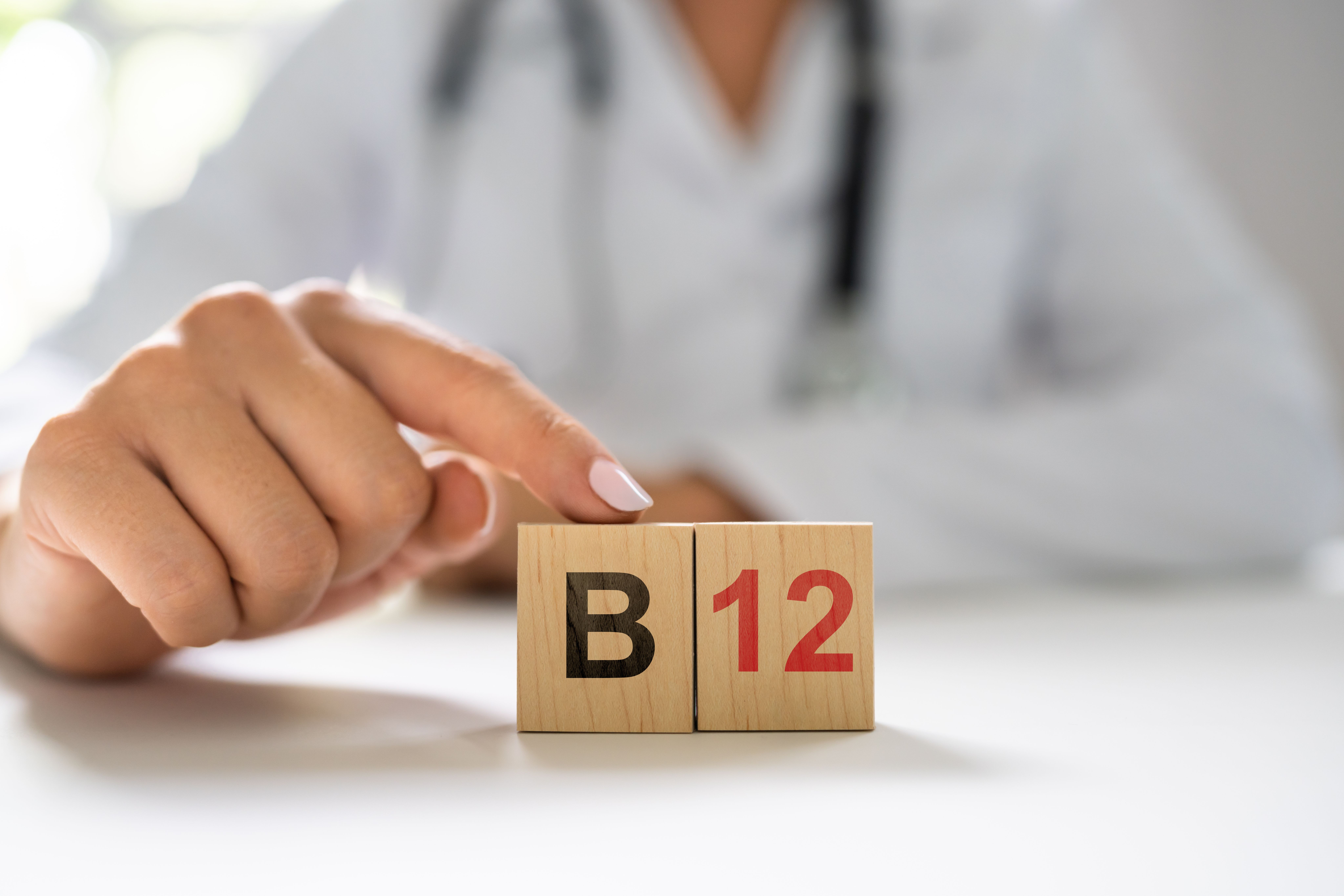 Vitamin B12 in wooden blocks | Image Credit: © Andrey Popov - stock.adobe.com