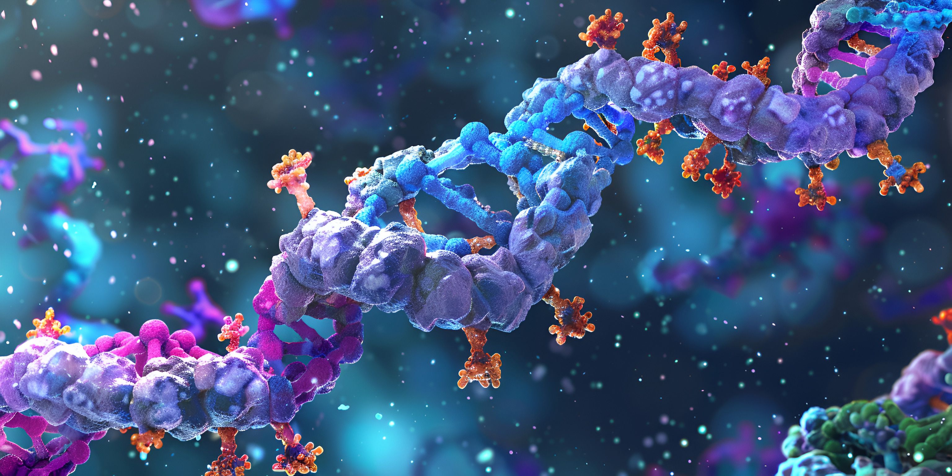 Genetic Mutation, Translation , transcription, Microscopic view of Virus, HIV virus, Osimertinib is used to treat non-small cell lung cancer NSCLC in patients who have certain types of abnormal genes | Image Credit: © teachnology - stock.adobe.com