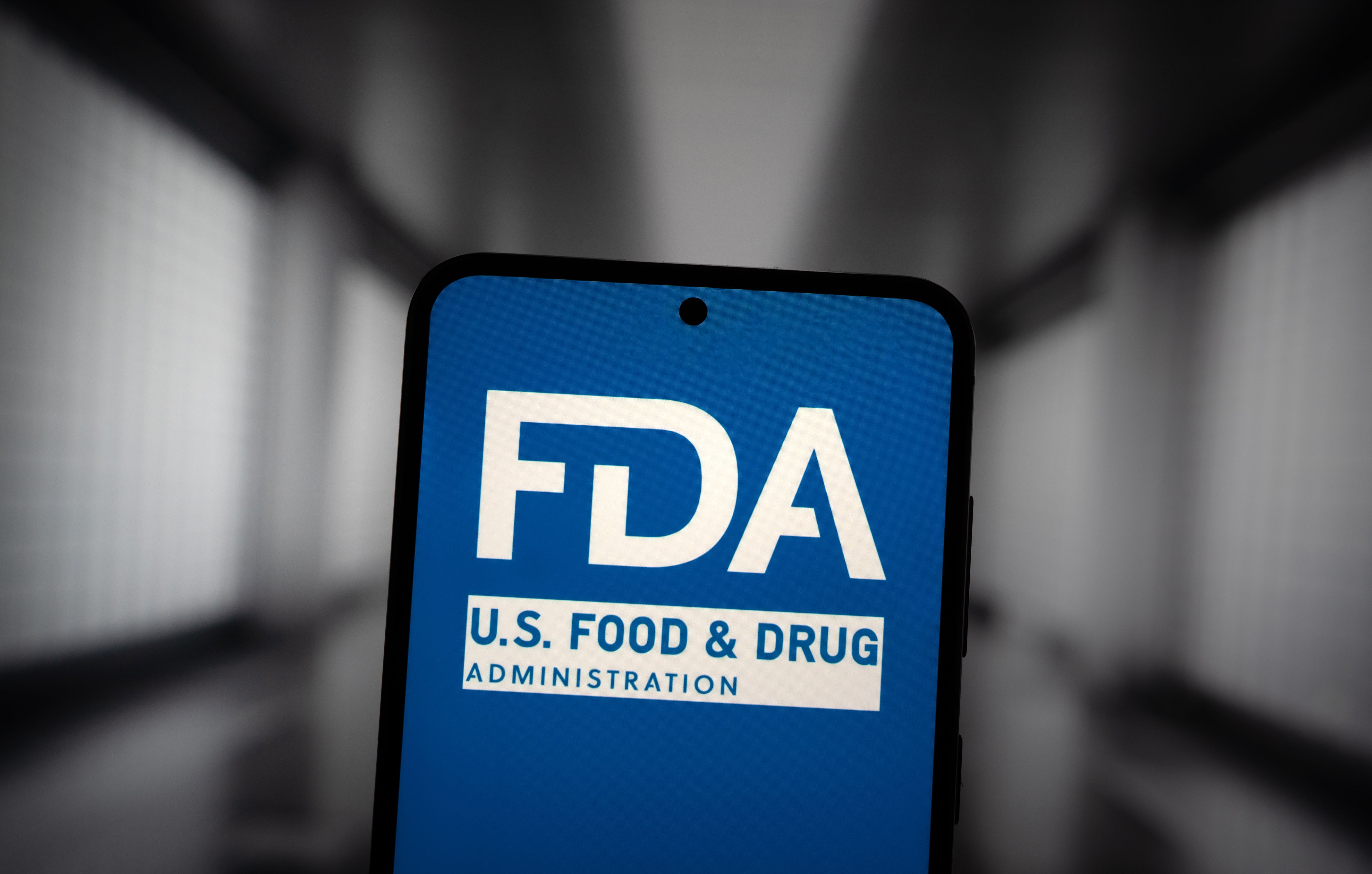 FDA logo on smartphone -- Image credit: gguy | stock.adobe.com