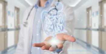 Gastroenterologist using digital x-ray of human intestine holographic scan projection 3D rendering | Image Credit: sdecoret - stock.adobe.com