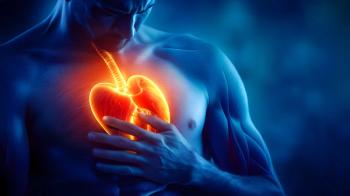 Visualization of glowing chest anatomy showing heart complications | Image Credit: © Thipphaphone - stock.adobe.com