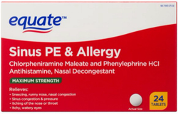 Daily OTC Pearl: Equate Sinus PE & Allergy