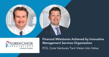 Financial milestones achieved by innovative management services organization -- Image Credit: © Florida Cancer Specialists & Research Institute, LLC
