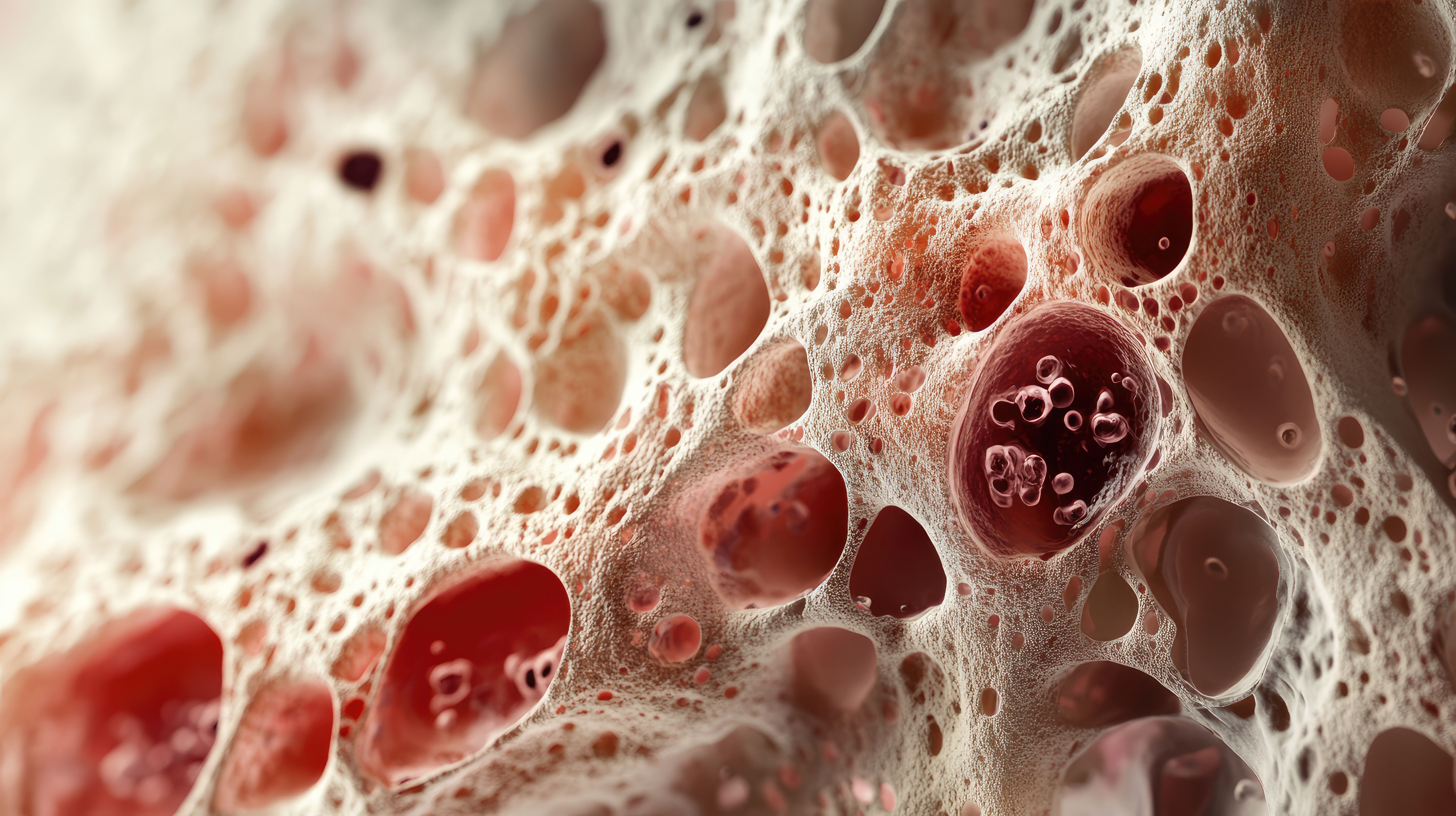 Illustration of bone marrow fibrosis | Image Credit: © AImmersive Imagery - stock.adobe.com