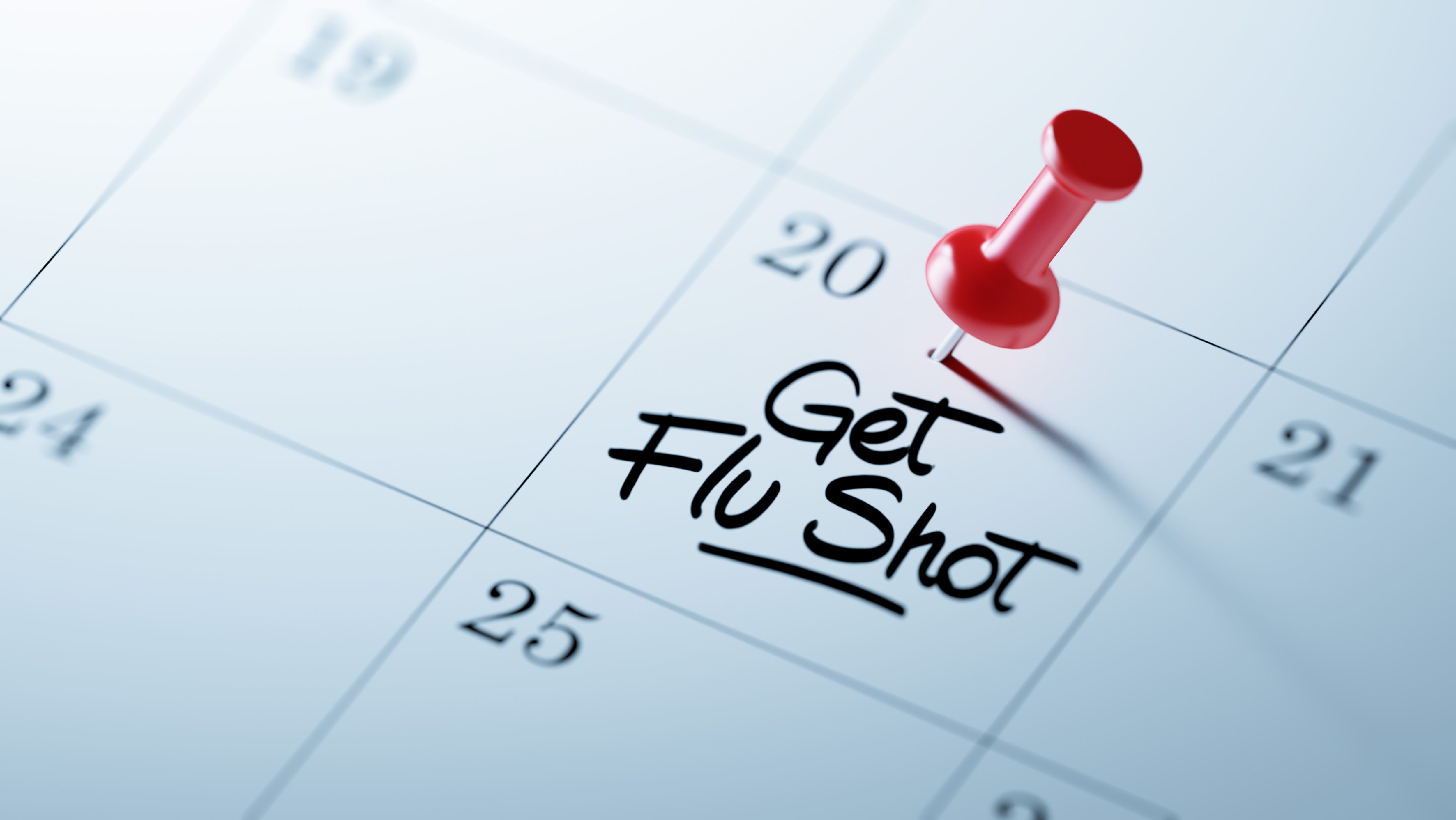 Concept image of a Calendar with a red push pin. Closeup shot of | Image Credit: xtock - stock.adobe.com