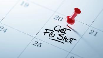 Concept image of a Calendar with a red push pin. Closeup shot of | Image Credit: xtock - stock.adobe.com