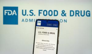 US FDA homepage -- Image credit: gguy | stock.adobe.com