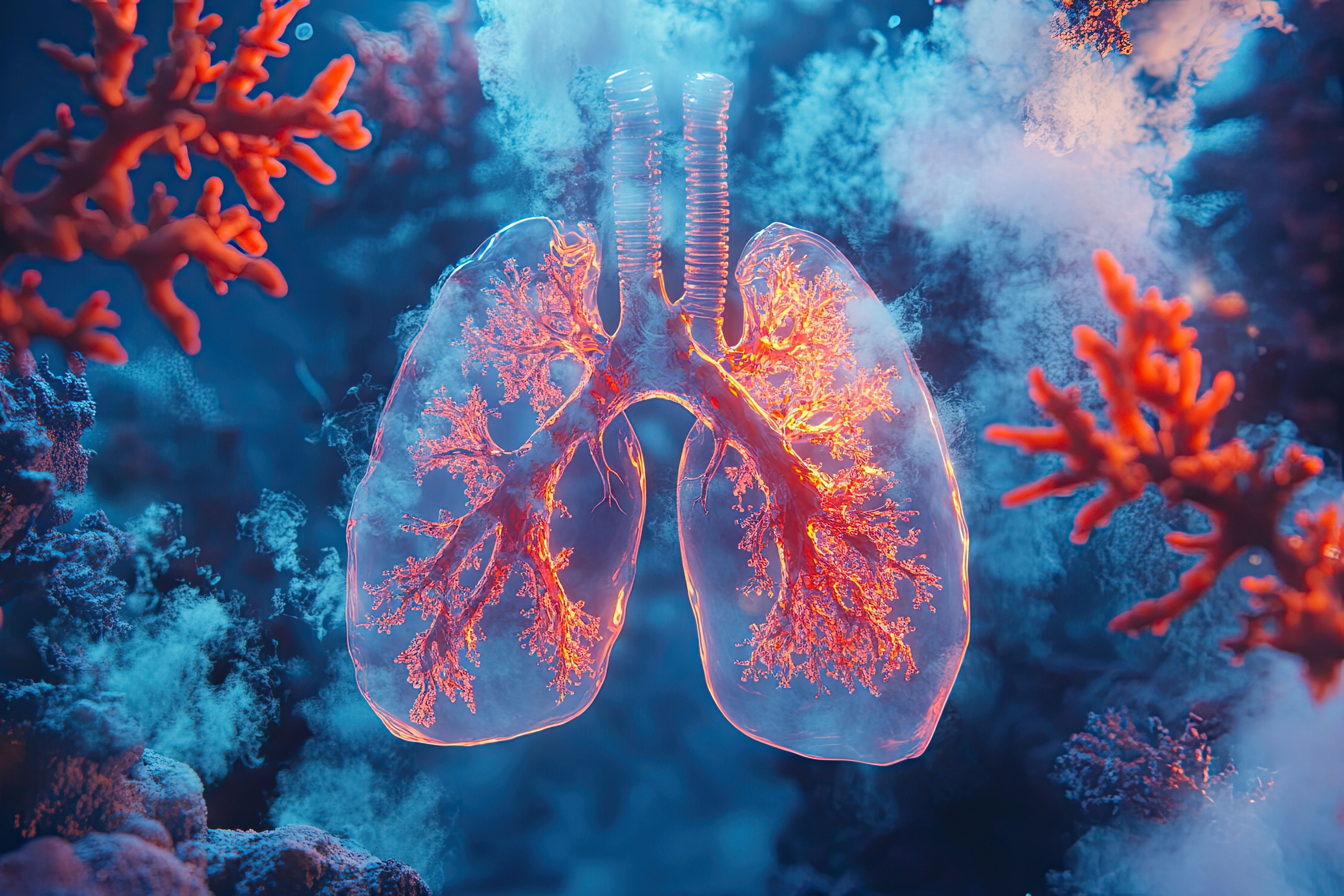 Visualization of lungs with tumors | Image Credit: © Alexej - stock.adobe.com