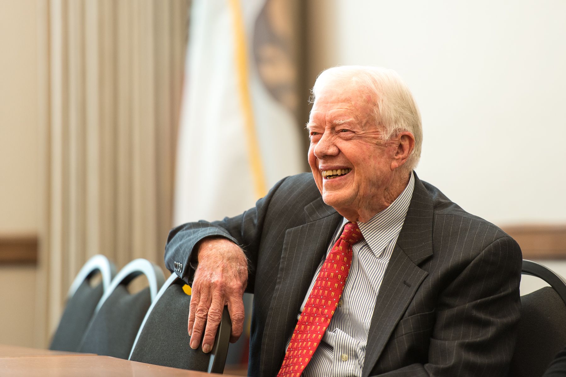 Jimmy Carter in 2013 at the Commonwealth Club | Image Credit: © Ed Ritger - stock.adobe.com