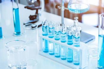 Laboratory test tubes and solution with stethoscope background. Science and Medical concept. | Image Credit: Shutter2U - stock.adobe.com