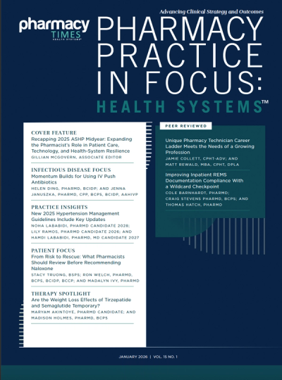 Pharmacy Practice in Focus: Health Systems