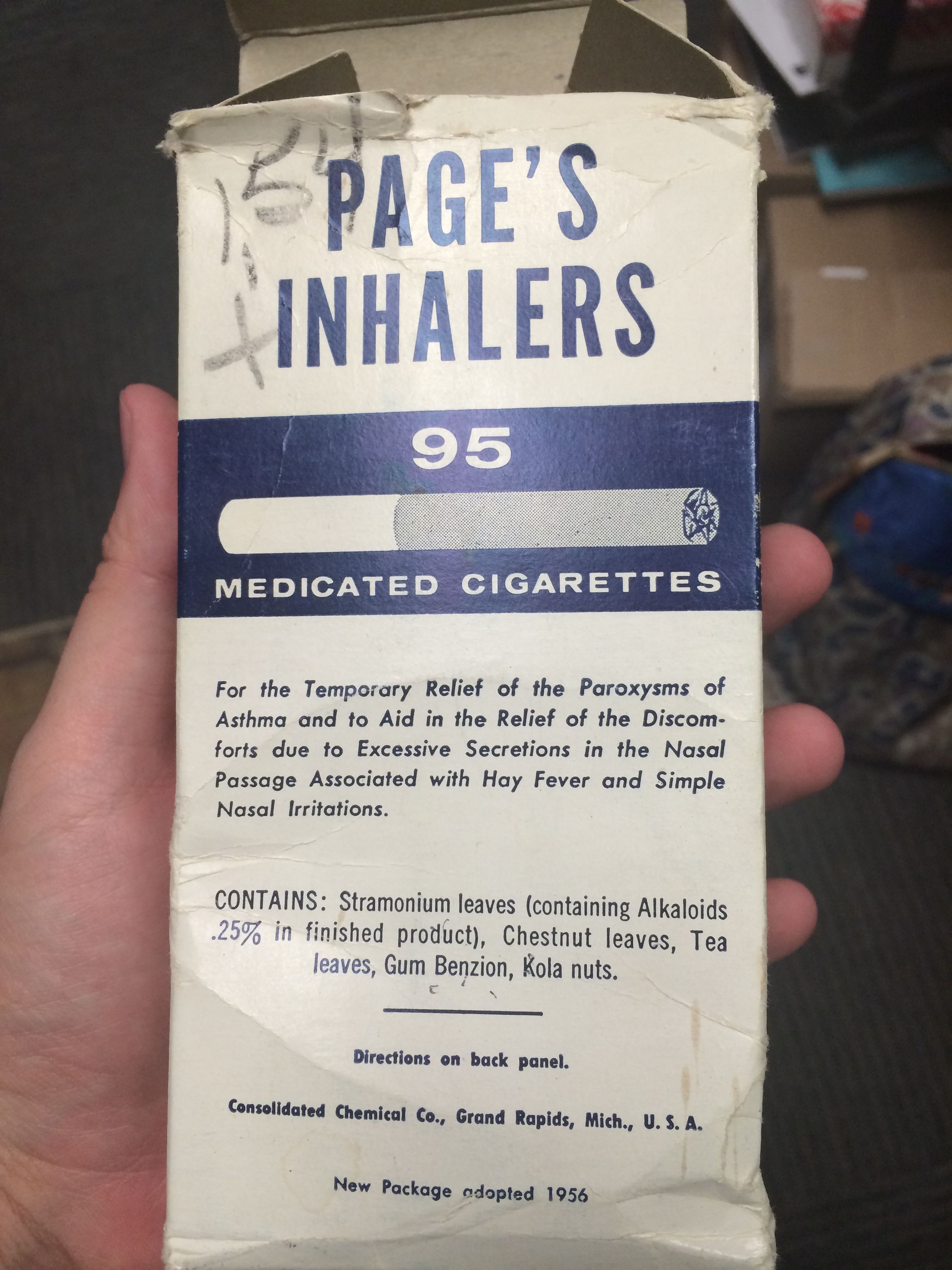 stramonium cigarettes When Cigarettes Were Medicine: Looking Back on a Popular Asthma Treatment