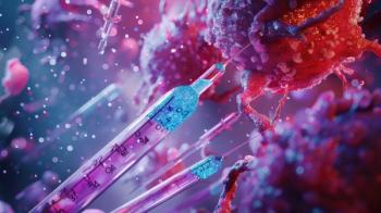 3D visualization of novel cancer immunotherapies; syringe injecting drug into cancer cells | Image Credit: © Akmalism Photography - stock.adobe.com