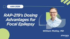 AAN 2026: Long Half-Life and Long-Acting Injectable, What Pharmacists Should Know About RAP-219's Dosing Advantages for Focal Epilepsy