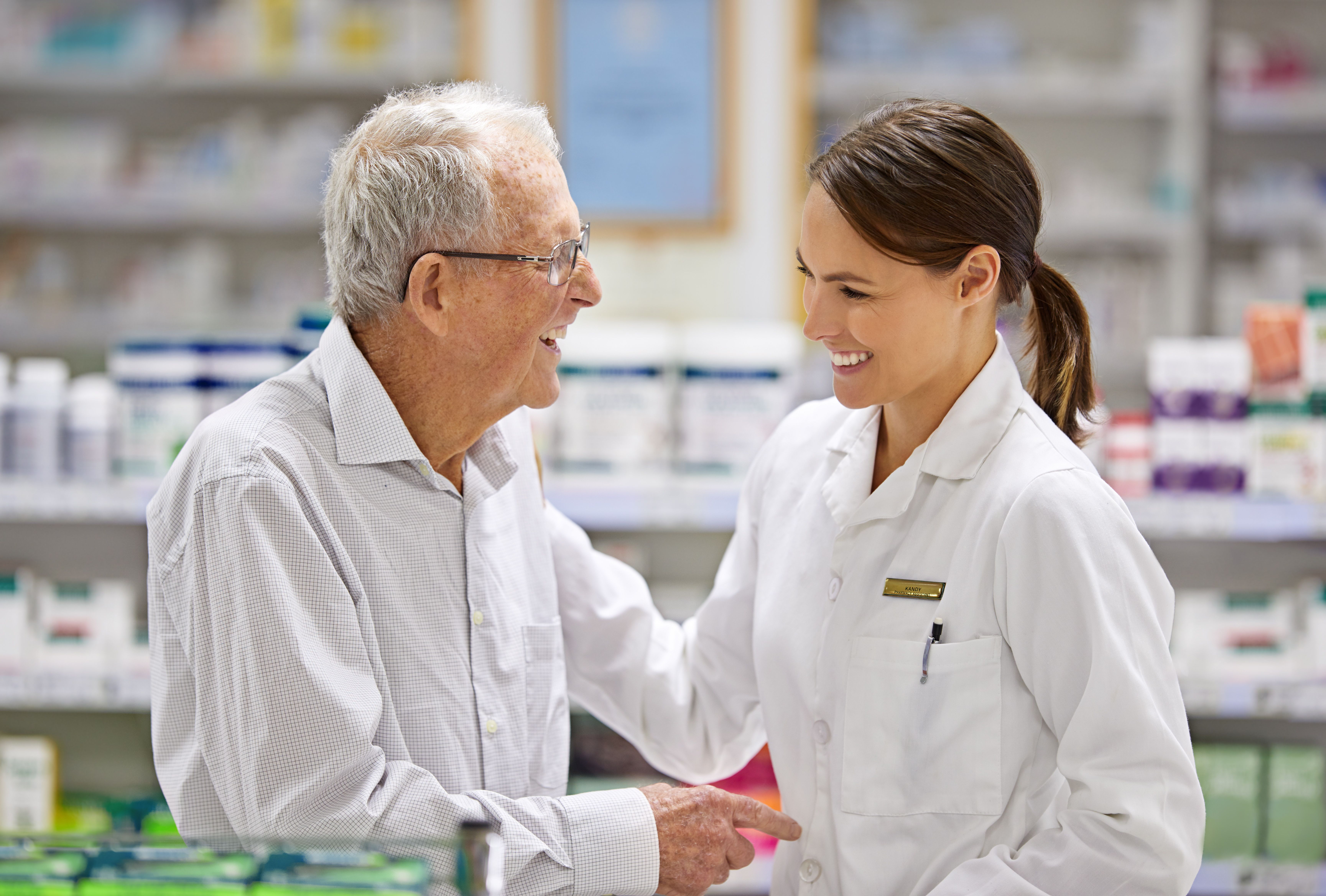 Pharmacist and elderly patient -- Image credit: Yuri Arcurs/peopleimages.com | stock.adobe.com