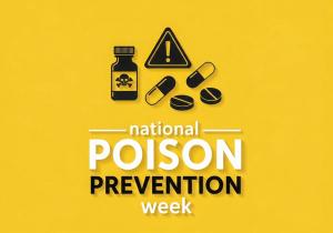 National Poison Prevention Week vector illustration with warning icons - Image credit: Ikram | stock.adobe.com