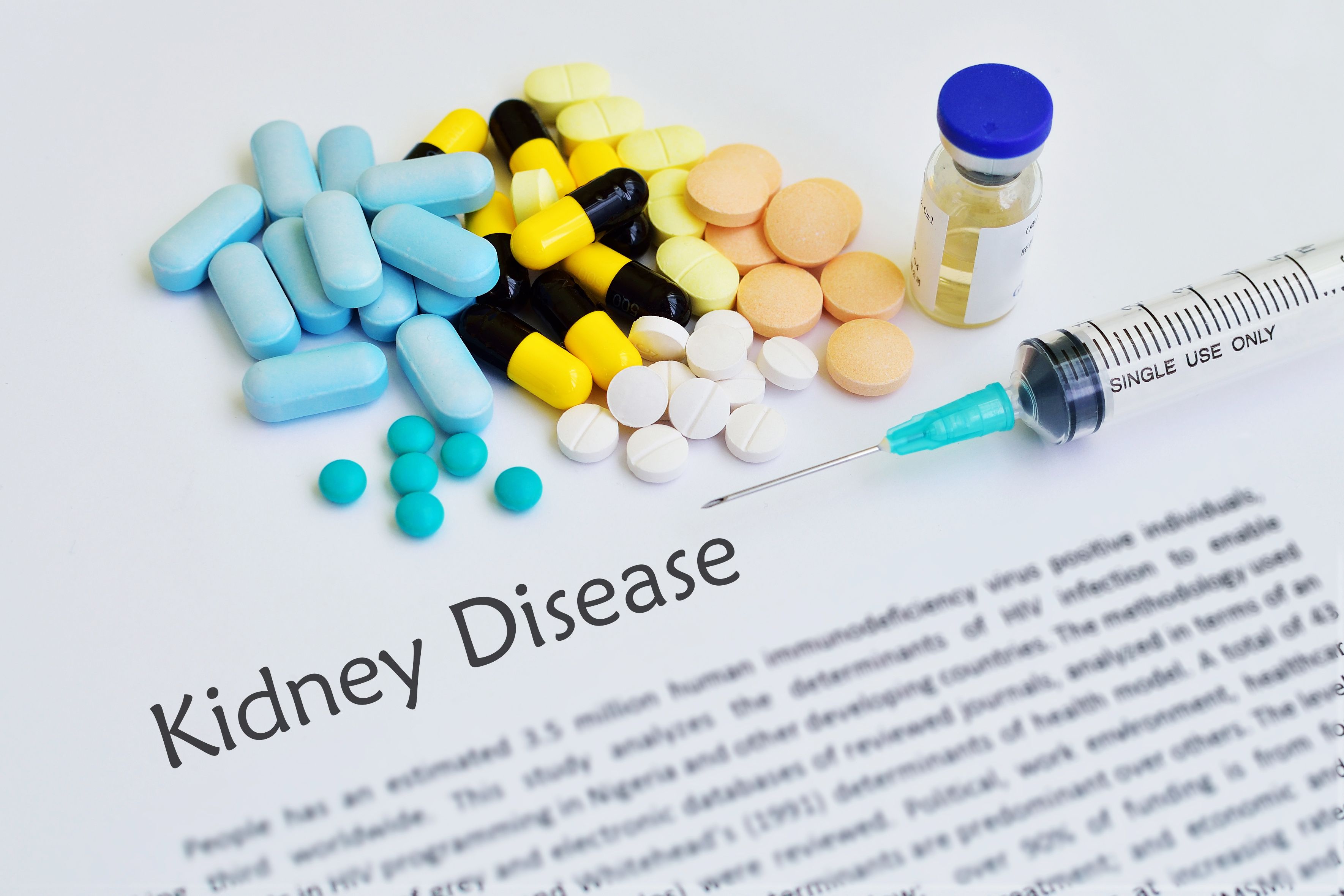 Treatment for chronic kidney disease (CKD) -- Image credit: jarun011 | stock.adobe.com