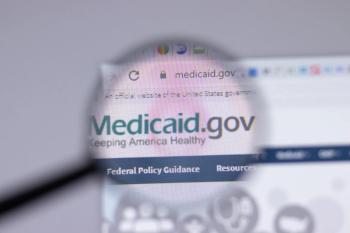 Magnifying glass enhancing Medicaid.gov website logo | Image Credit: © Postmodern Studio - stock.adobe.com
