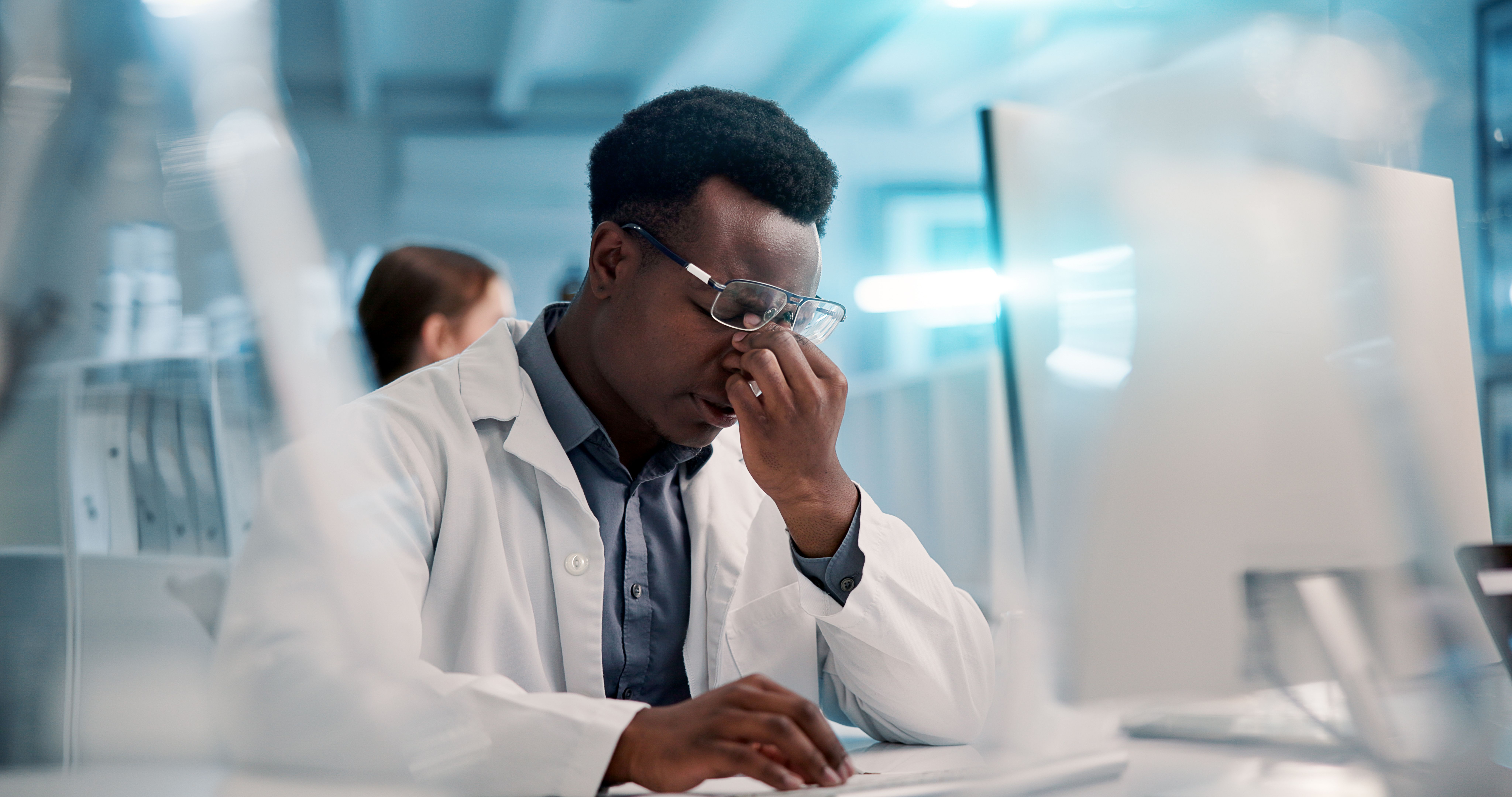 Pharmacy resident experiencing burnout -- Image credit: peopleimages.com | stock.adobe.com