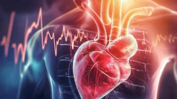 edical illustration of a human heart with surrounding arteries, highlighted in vibrant colors, showing detailed anatomy and heart activity. Ideal for educational, medical, and scientific purposes.
