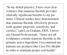 stannous fluoride gingivitis