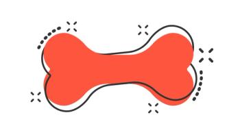Bone sign illustration pictogram: © Lysenko.A - stock.adobe.com