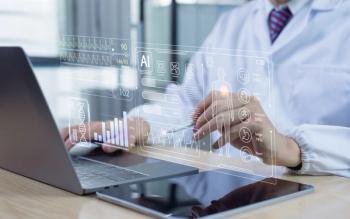 Pharmacist using AI to automate workload -- Image credit: Father_Studio | stock.adobe.com