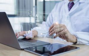 Pharmacist using AI to automate workload -- Image credit: Father_Studio | stock.adobe.com