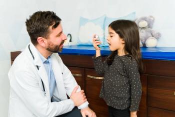 Pediatric patient at a specialist asthma visit -- Image credit: AntonioDiaz | stock.adobe.com
