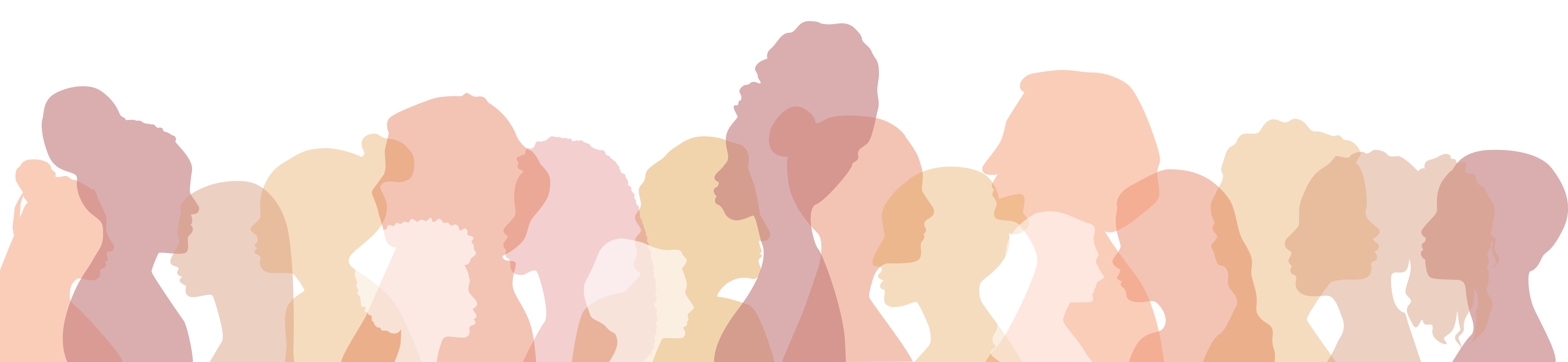 Women of different ethnicities stand side by side together - Image credit: Stafeeva | stock.adobe.com