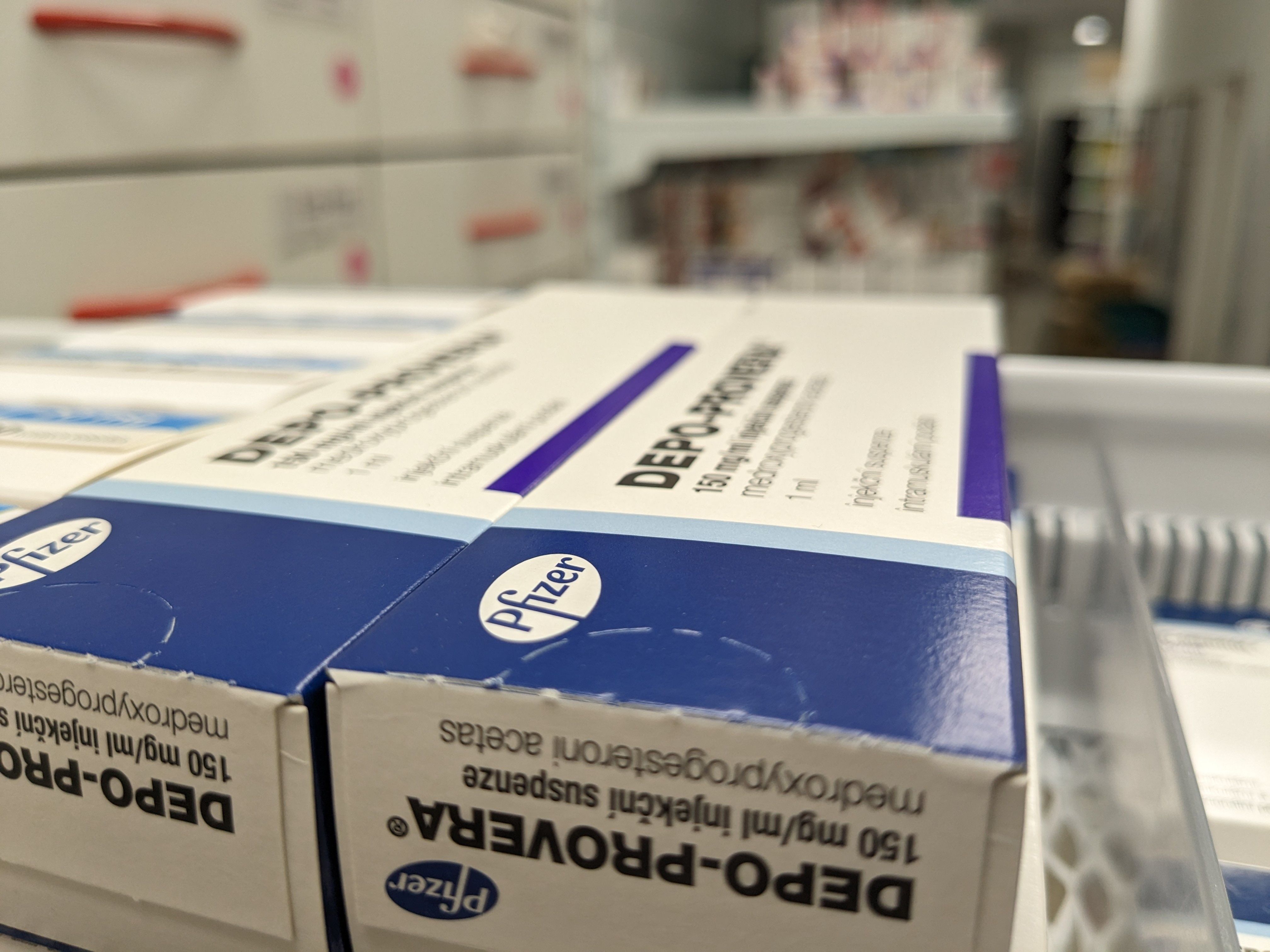 Box of depot medroxyprogesterone acetate | Image Credit: © Semi - stock.adobe.com