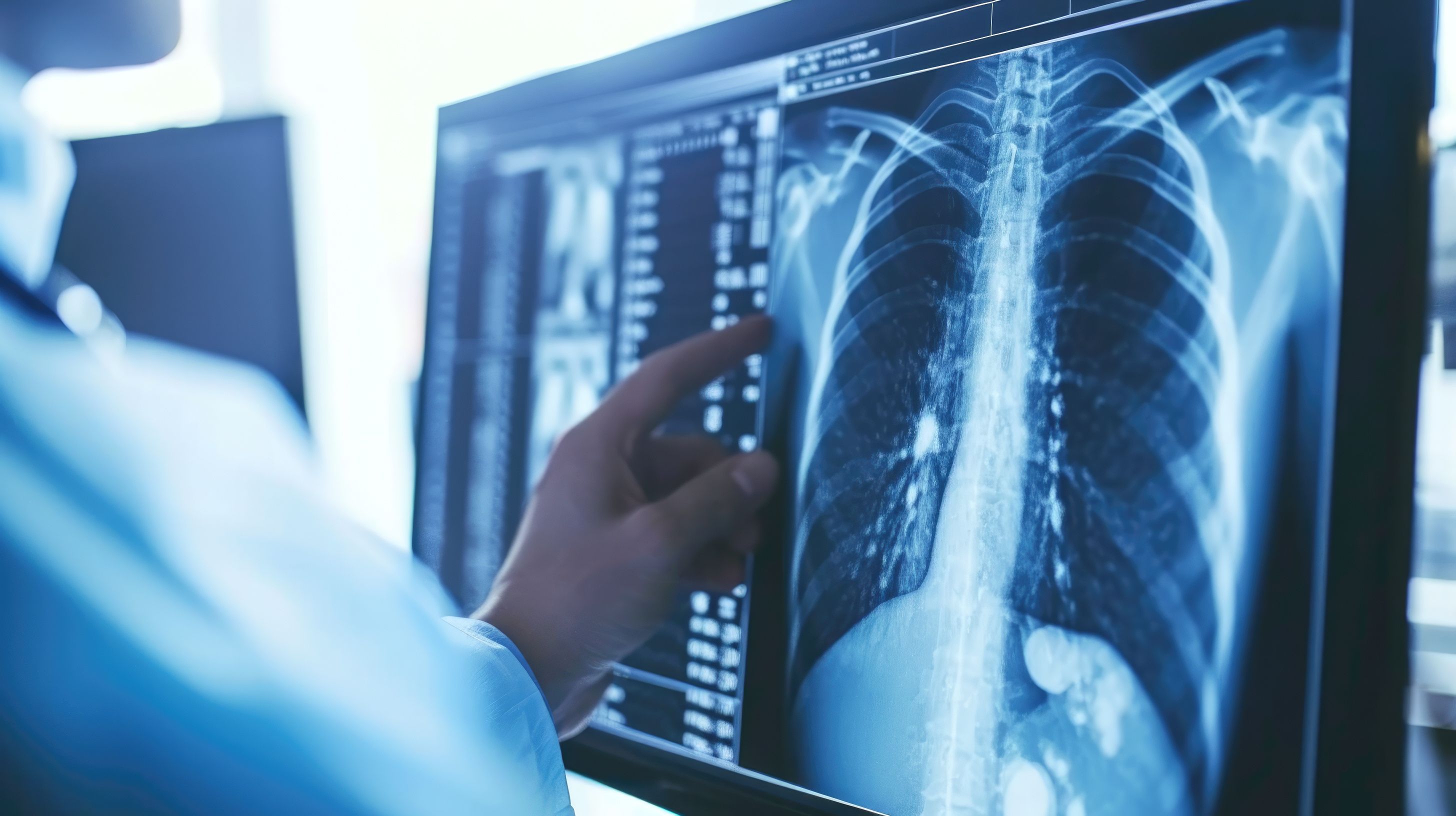 Doctror see lung x-rays result in hospital | Image Credit: iDoPixBox | stock.adobe.com