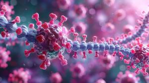 Psoriatic arthritis skin visualization showing how immune system attacks the skin and joints leading to inflammation under rheumatology.