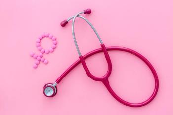 Women's Health issues. Medical concept with Venus sign and stethoscope on pink background top-down - Image credit: 9dreamstudio | stock.adobe.com
