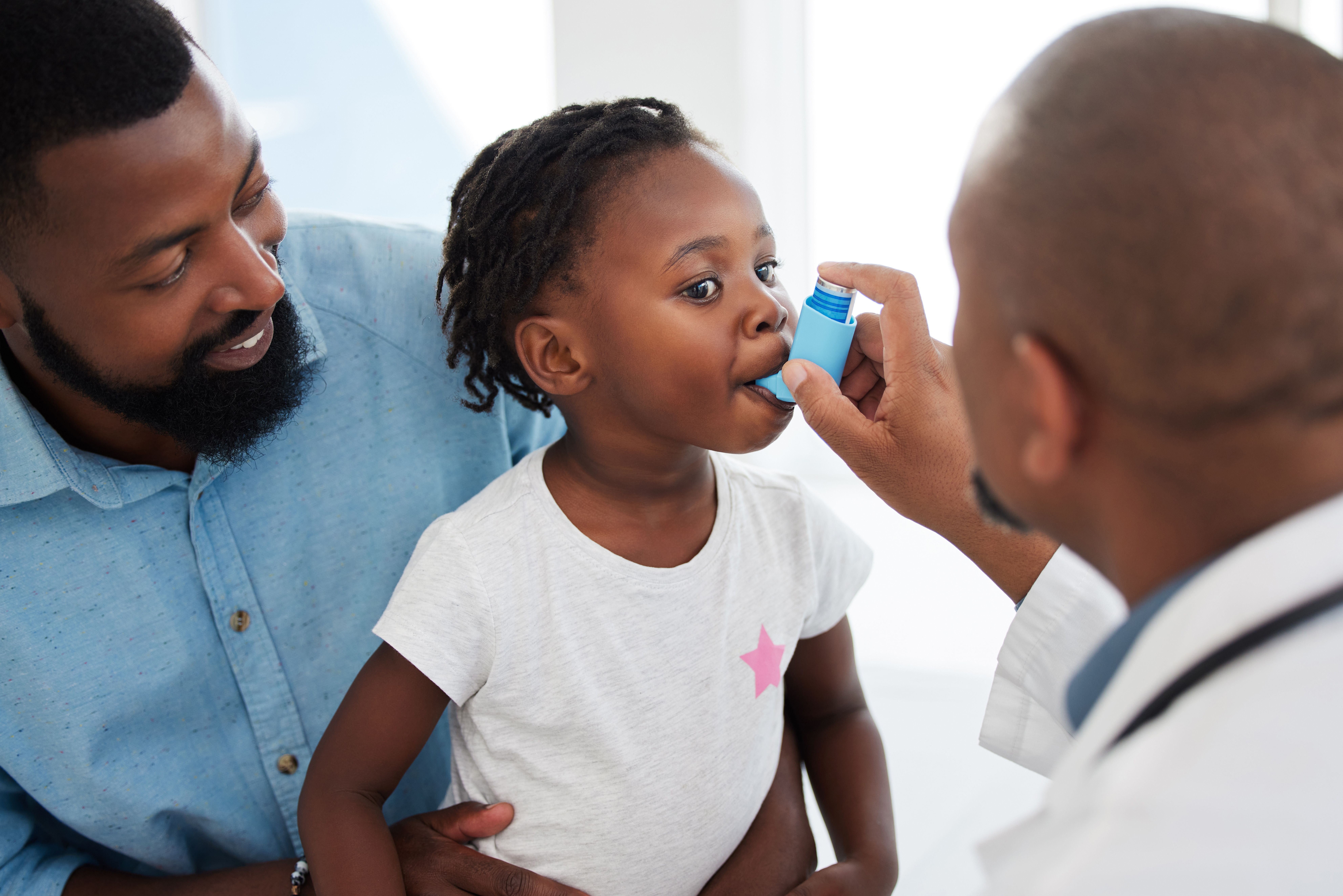 Young child seeing asthma specialist -- Image credit: Nina Lawrenson/peopleimages.com | stock.adobe.com