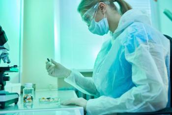 Health care worker wearing PPE