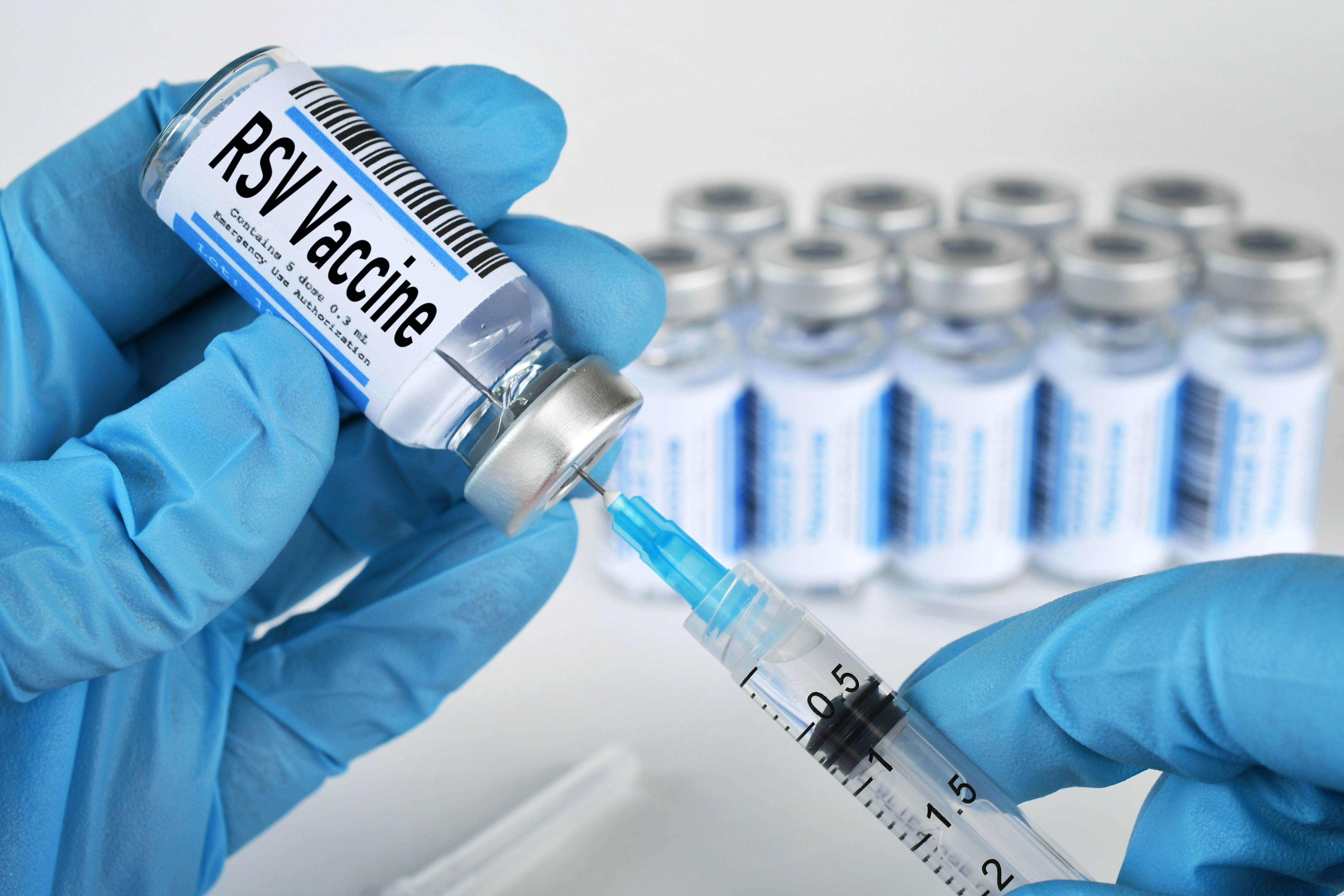 RSV vaccine vial with syringe - Respiratory syncytial virus shot - Image credit: MargJohnsonVA | stock.adobe.com