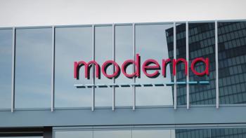 New York, USA - November 11, 2023 Moderna only editorial Stock information on the logo of the office facade - Image credit: StockMarketVisuals | stock.adobe.com