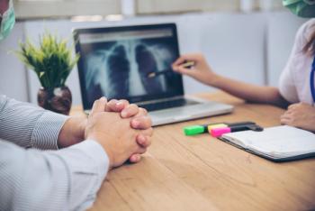 Patient with non–small cell lung cancer (NSCLC) -- Image credit: prachid | stock.adobe.com