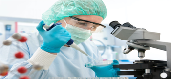 Lab researcher