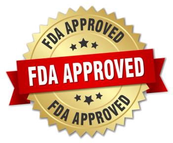 FDA approval seal -- Image credit: Aquir | stock.adobe.com