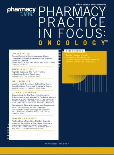 Pharmacy Practice in Focus: Oncology