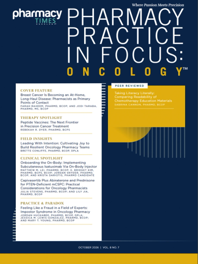 Pharmacy Practice in Focus: Oncology