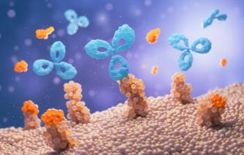 Antibodies attacking cancer cell | Image Credit: © Anusorn - stock.adobe.com
