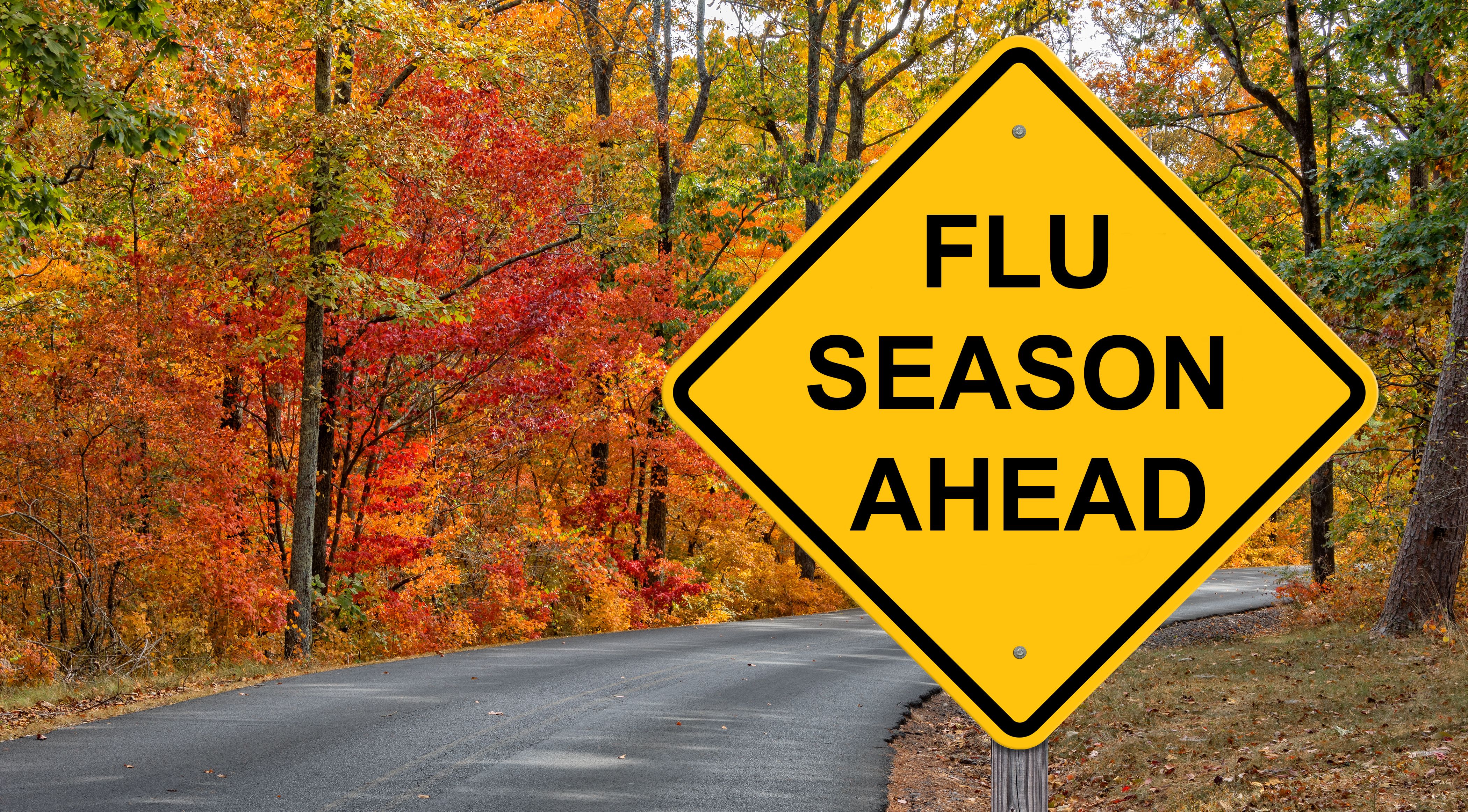 Flu Season Ahead Warning Sign | Image Credit: Jim Vallee | stock.adobe.com 流感季节即将到来的警告信号 |图片来源:吉姆·瓦利 |stock.adobe.com