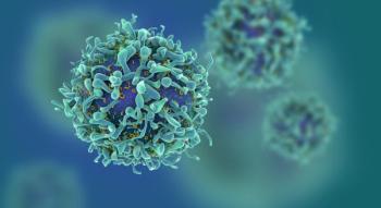 Cg render of t-cells or cancer cells