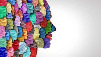 Schizophrenia disorder and psychiatric disease or mental health as a psychiatry and psychology concept for human abnormal personality behavior and mood illness 