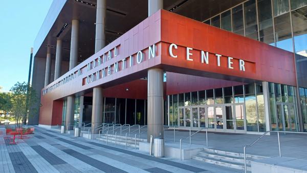 Ernest N. Morial Convention Center in New Orleans, Louisiana -- Image credit: Elliott | stock.adobe.com