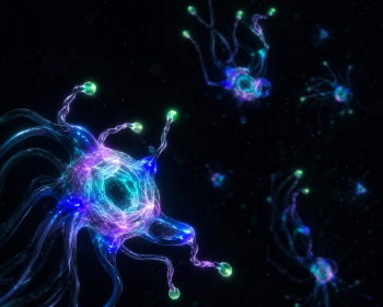 3D conceptual image of SERD molecules | AI generated 