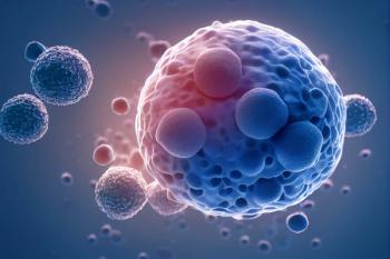 Tumor microenvironment concept with cancer cells, T-Cells, nanoparticles, cancer associated fibroblast layer of tumor microenvironment normal cells, molecules, and blood vessels 3d. Generative AI | Image Credit: Mother - stock.adobe.com